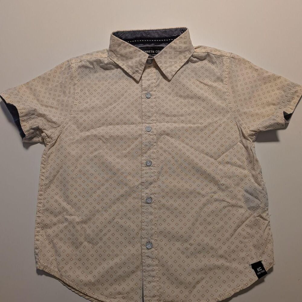 Kenneth-cole Cream Shirt